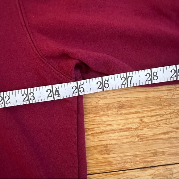 Vintage Women's Christmas Tree Maroon Sweater M&C Sportswear Size XLarge - Picture 5 of 7